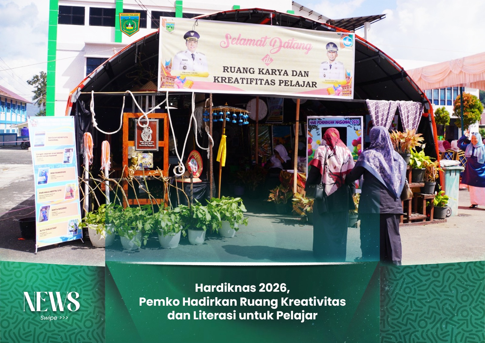 Hardiknas 2026, Pemko Hadirkan Ruang Kreativitas dan Literasi untuk Pelajar
