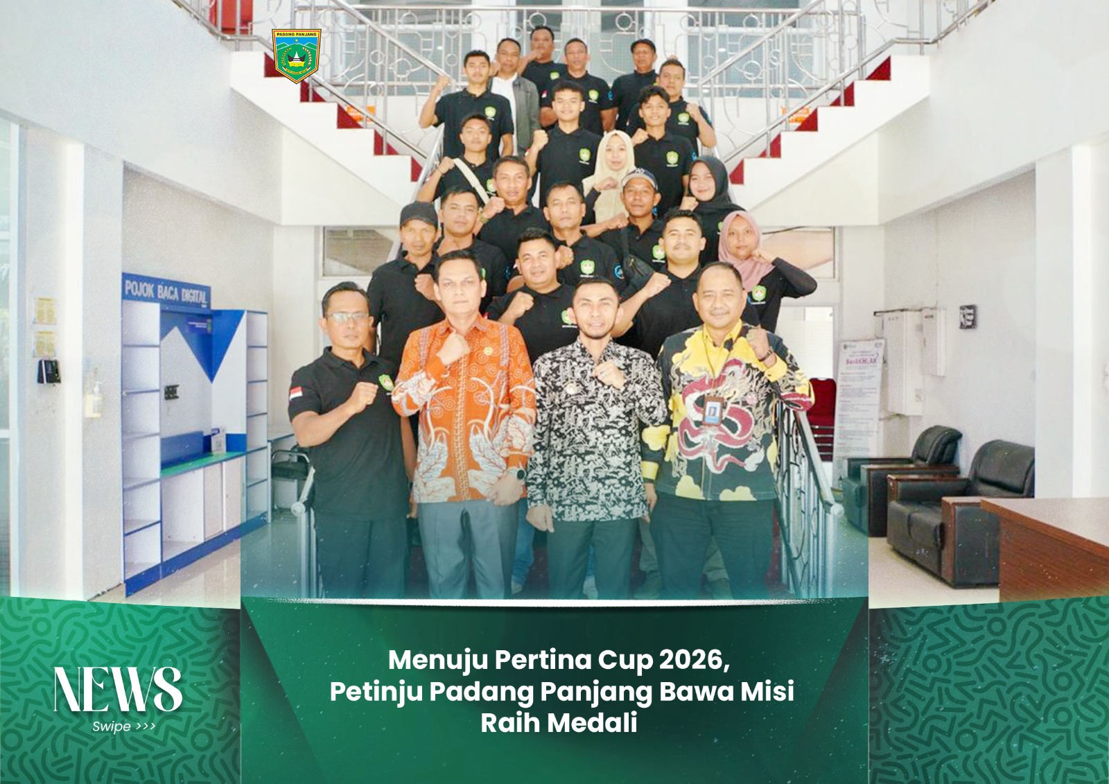Menuju Pertina Cup 2026, Petinju Padang Panjang Bawa Misi Raih Medali