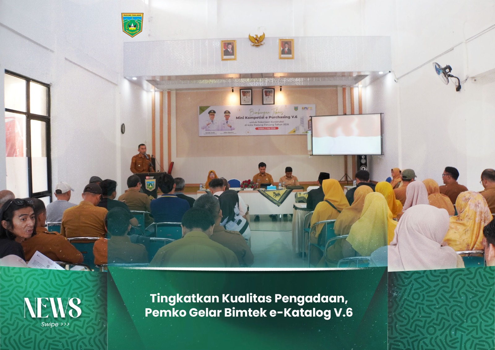 Tingkatkan Kualitas Pengadaan, Pemko Gelar Bimtek e-Katalog V.6