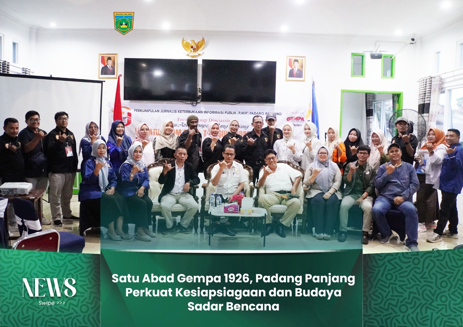 Satu Abad Gempa 1926, Padang Panjang Perkuat Kesiapsiagaan dan Budaya Sadar Bencana