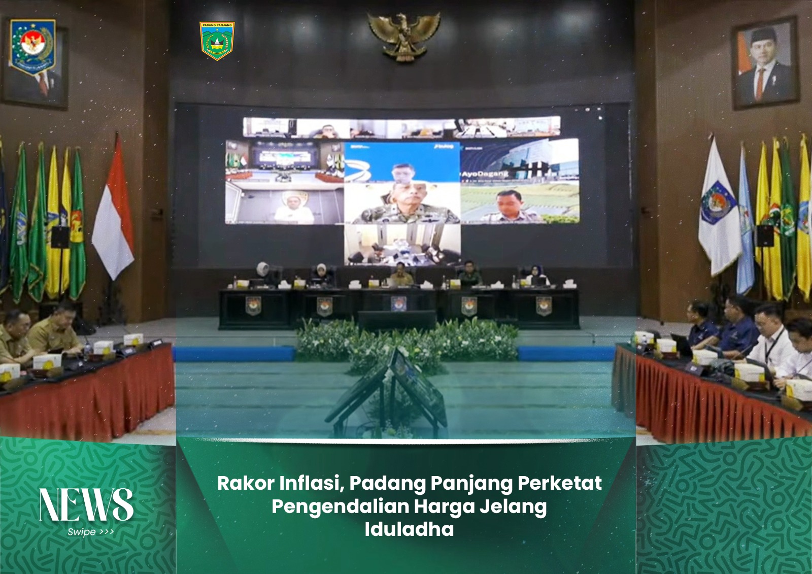 Rakor Inflasi, Padang Panjang Perketat Pengendalian Harga Jelang Iduladha