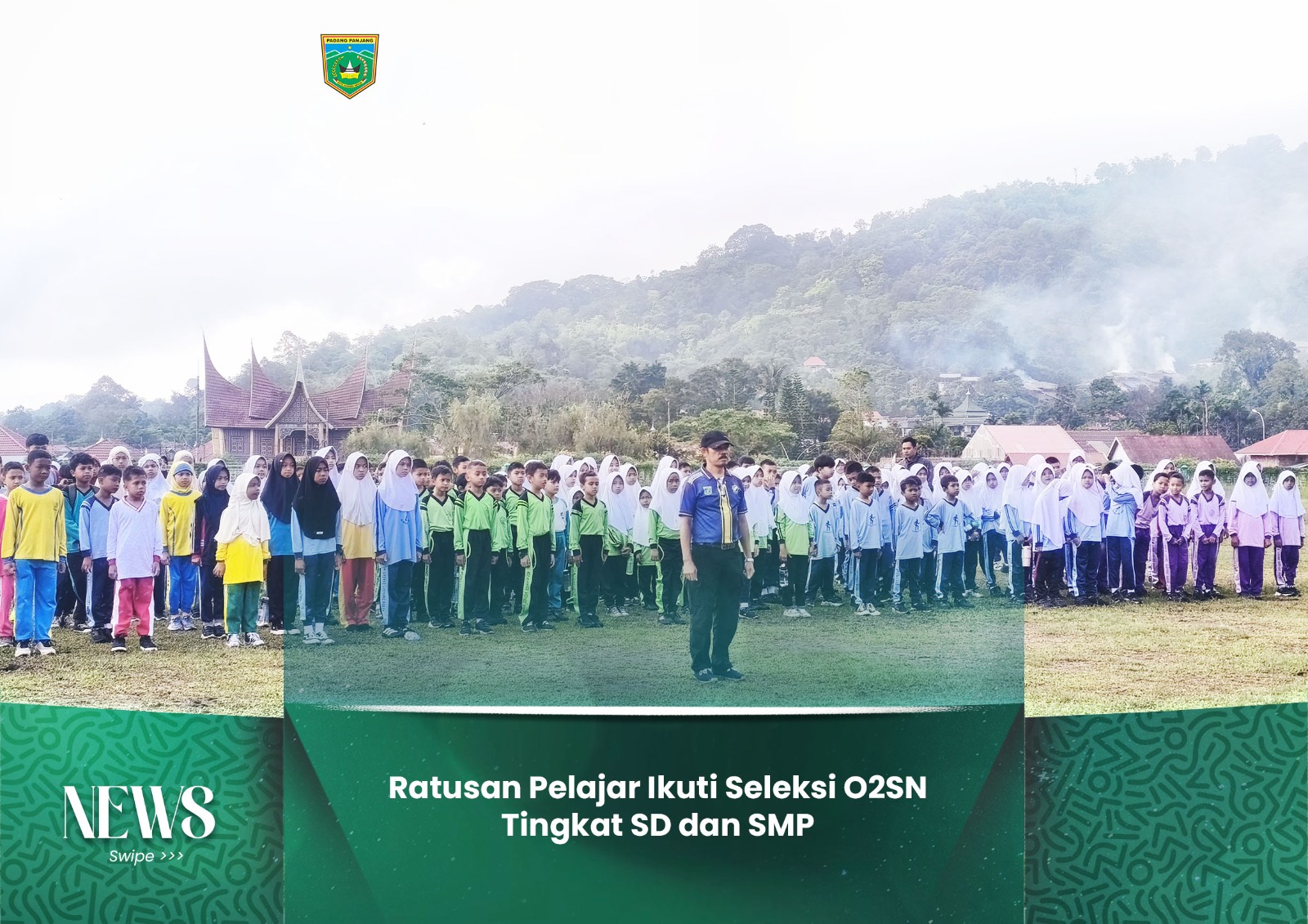 Ratusan Pelajar Ikuti Seleksi O2SN Tingkat SD dan SMP