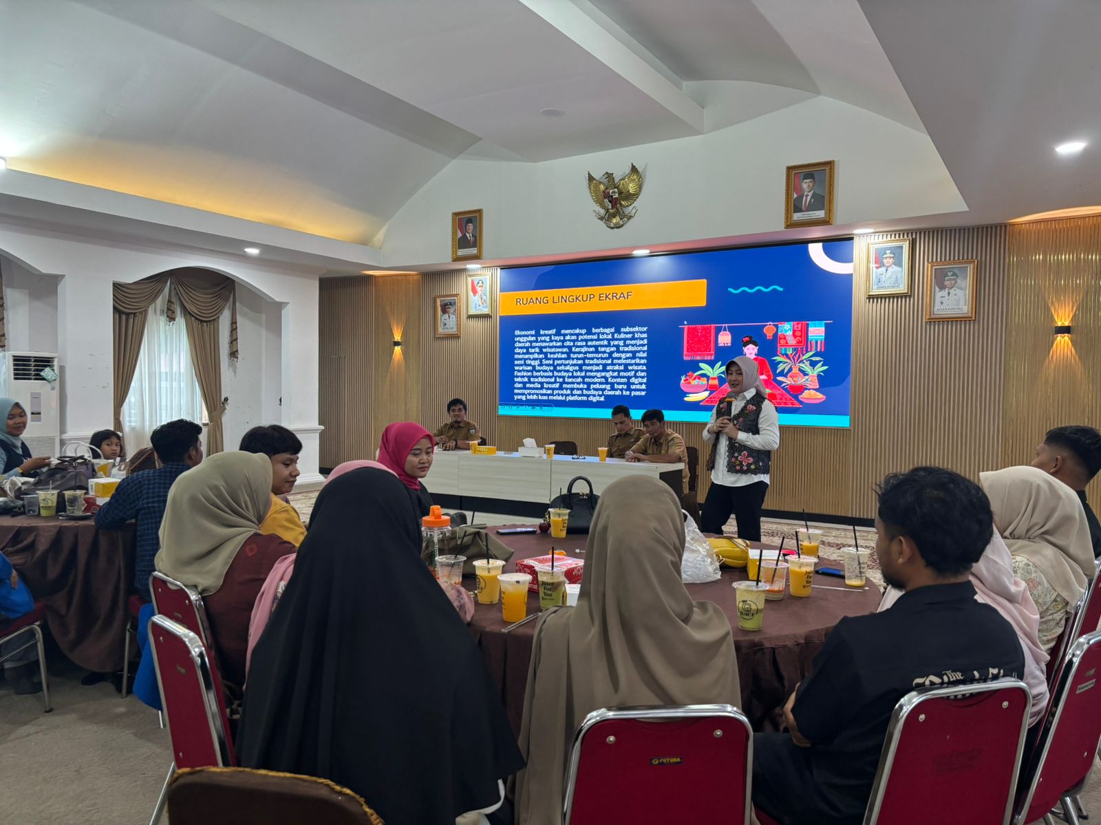 Sarasehan Ekraf Padang Panjang Bahas Inovasi dan Penguatan Produk Berbasis Budaya