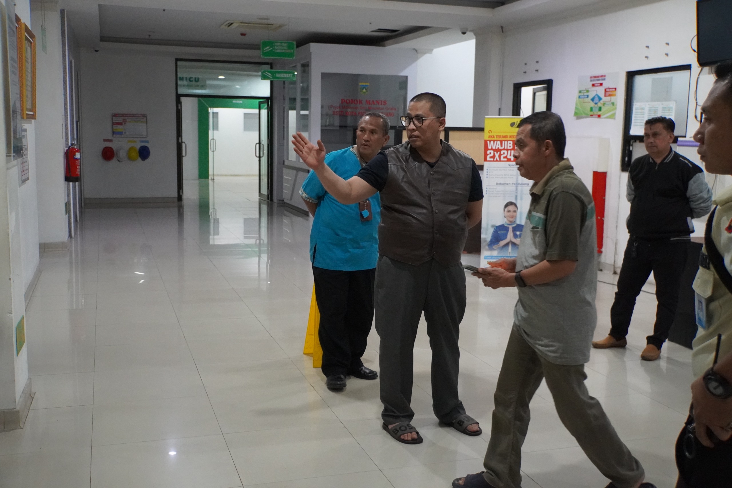 Tinjau RSUD, Wako Hendri Arnis Dorong Peningkatan Pelayanan dan Pembenahan Fasilitas