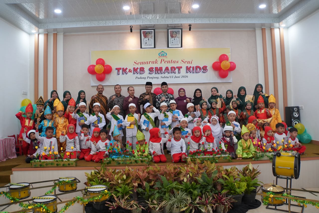 Pemko Dukung Pengembangan Bakat Anak Melalui Pentas Seni TK-KB Smart Kids