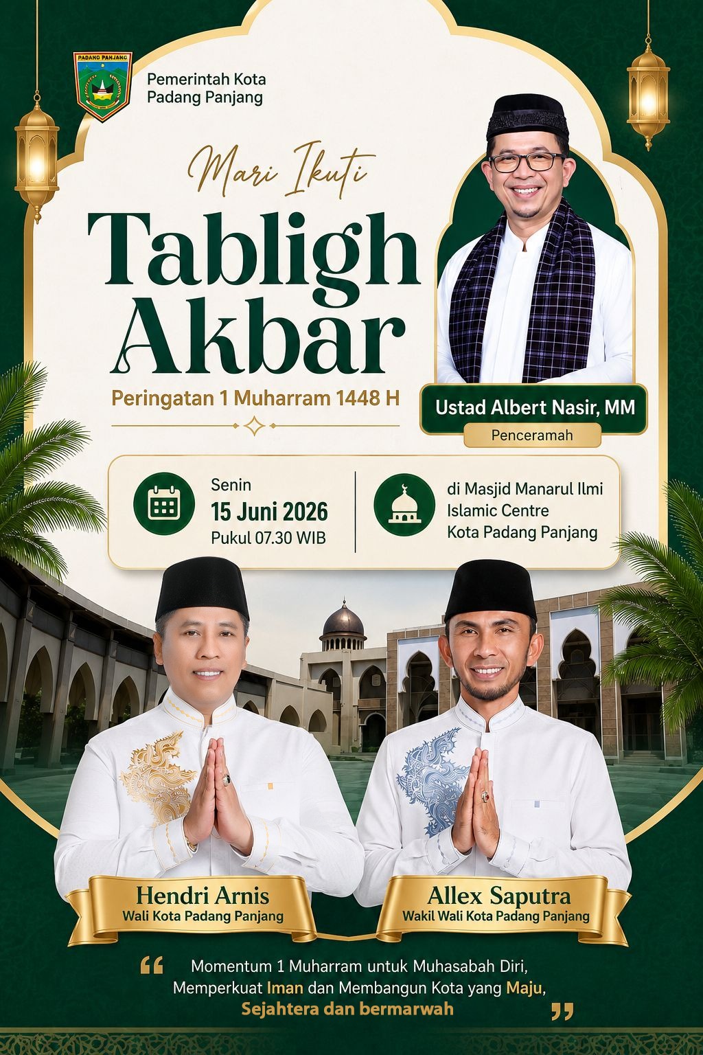 Tablig Akbar Tahun Baru Islam 1 Muharram 1448 Hijriah