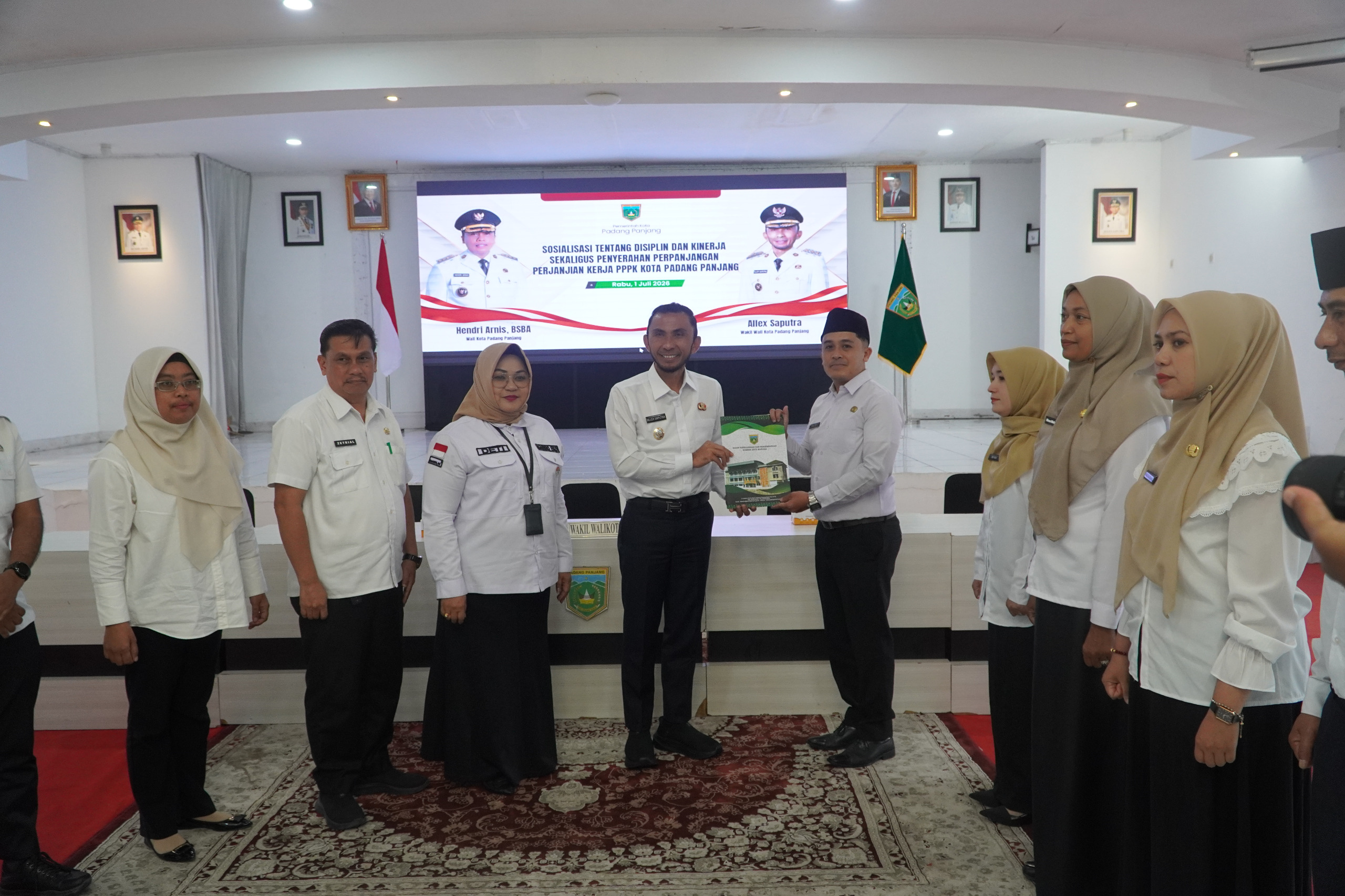 BKPSDM Sosialisasikan Disiplin ASN, Perpanjang Perjanjian Kerja PPPK