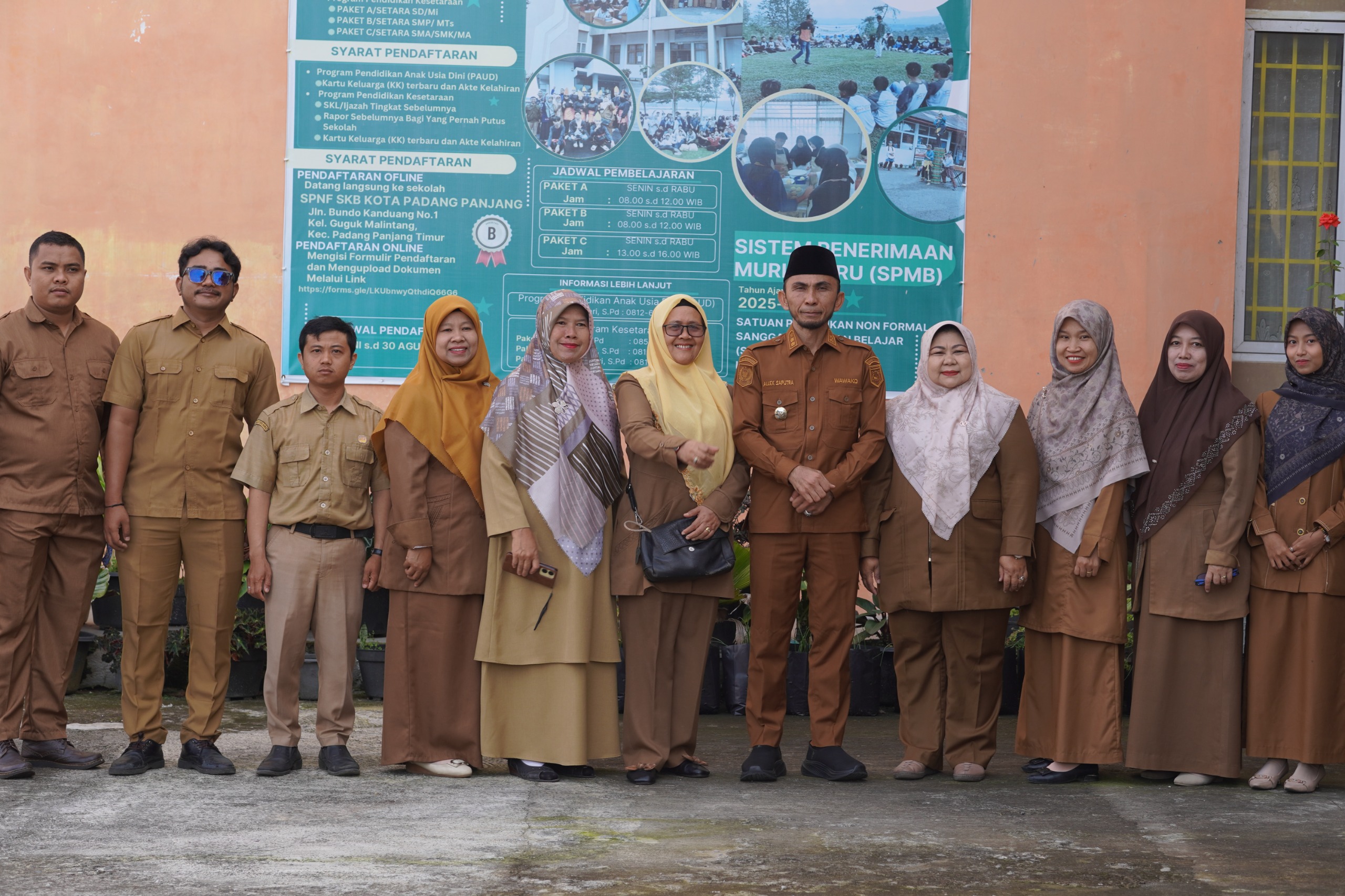 Tinjau MPLS di SKB, Wawako Allex Saputra Dorong Peningkatan Program Pendidikan Kesetaraan