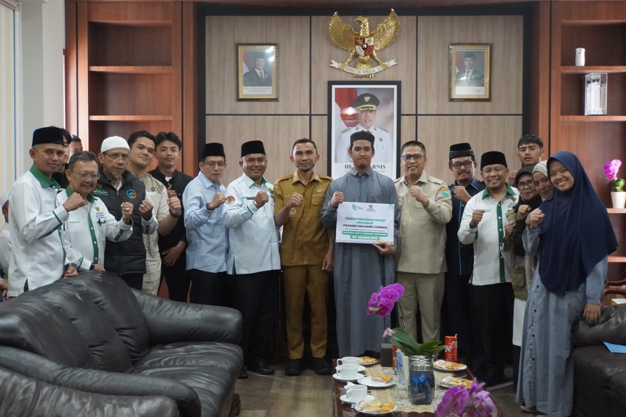 Wako Hendri Arnis Apresiasi Baznas Salurkan Bantuan bagi Kader Ulama ke Timur Tengah