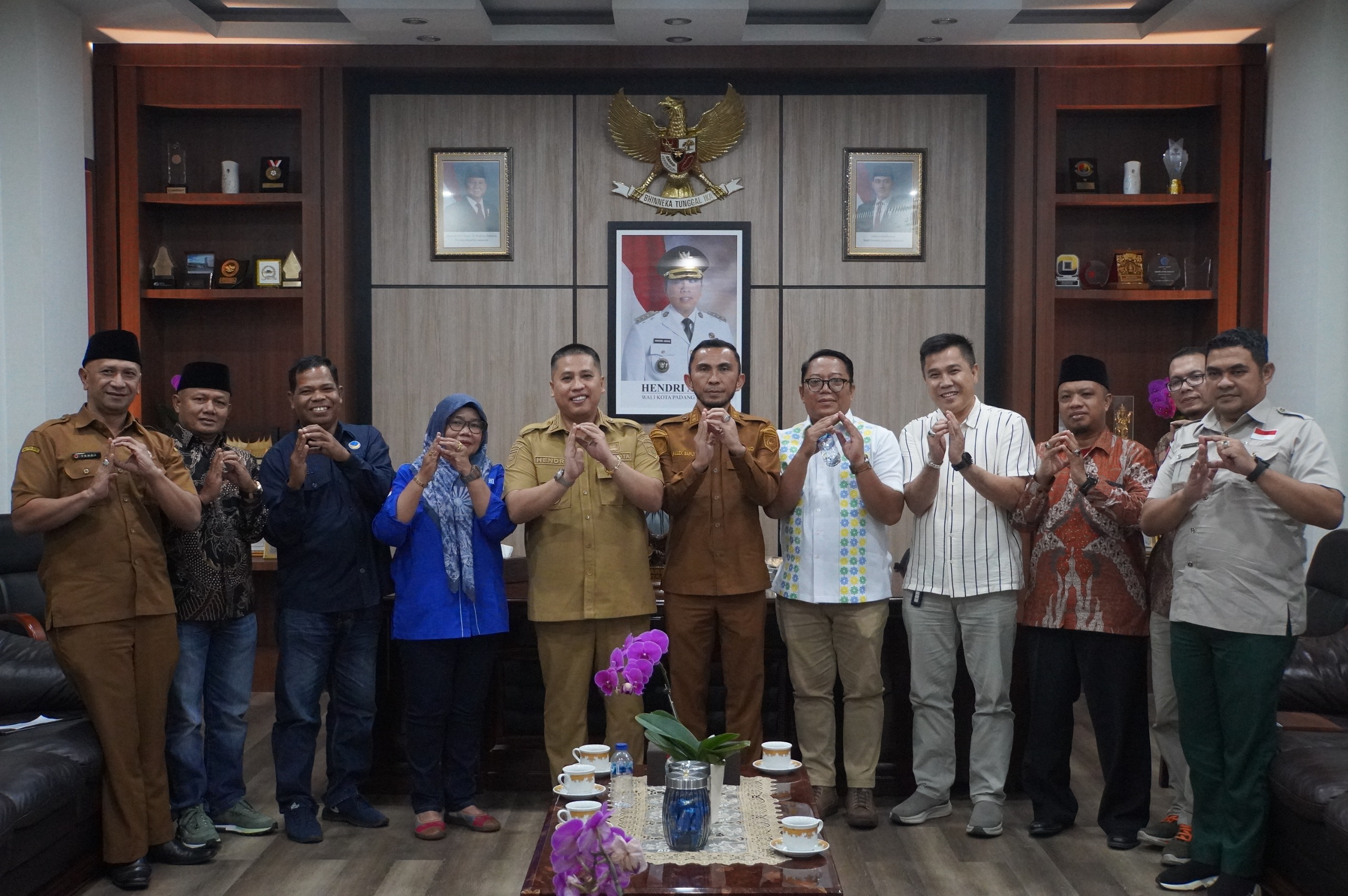 Wako Hendri Arnis Ajak Partai Politik Perkuat Sinergi Bangun Padang Panjang
