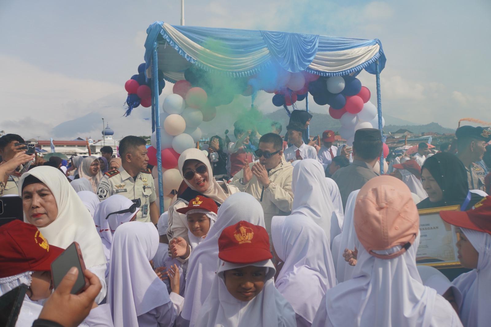 Ribuan Anak Meriahkan Peringatan HAN 2026 di Padang Panjang,