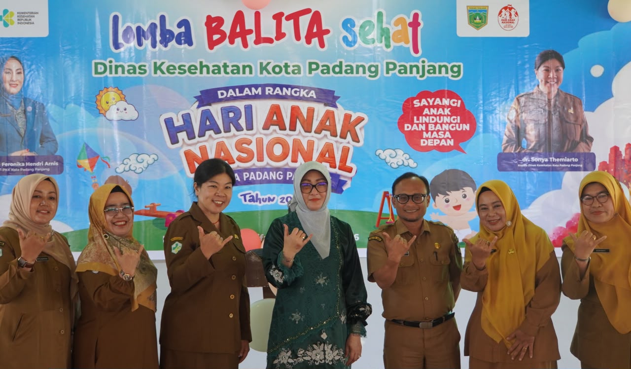 Lomba Balita Sehat Jadi Upaya Deteksi Dini Tumbuh Kembang Anak di Padang Panjang