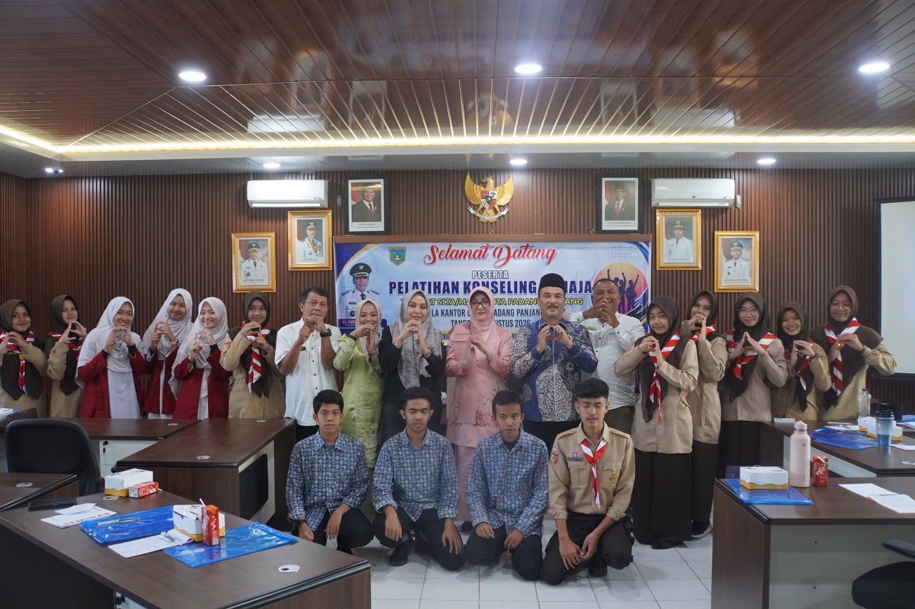 Pelatihan Konseling Remaja, Pemko Siapkan Konselor Sebaya Jadi Agen Perubahan