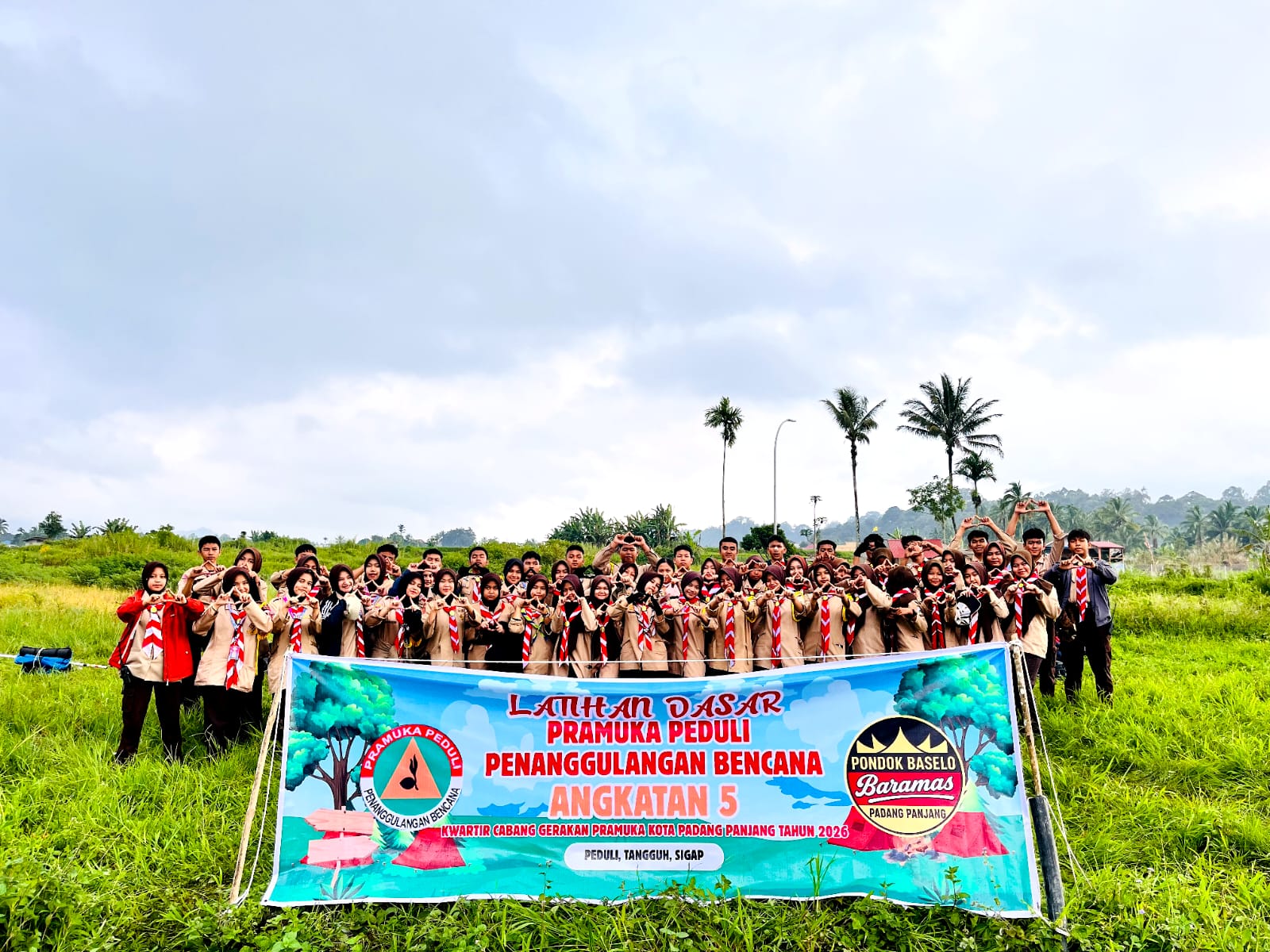 51 Pramuka Padang Panjang Digembleng Jadi Kader Tangguh Siap Hadapi Bencana