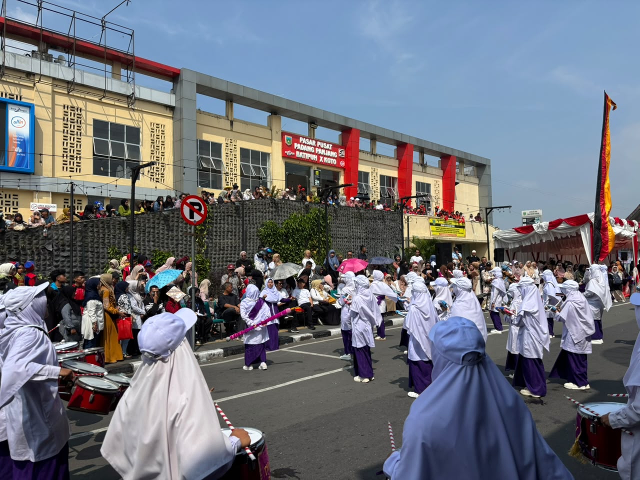 Dentuman Drumband Semarakkan HUT ke-81 RI, 19 Sekolah Adu Kreativitas