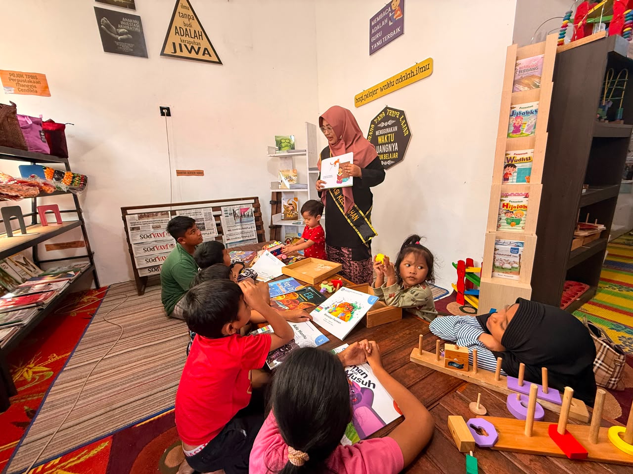 Perpustakaan Manggis Cendikia Juara 3 Tingkat Sumbar, Bukti Gerakan Literasi dari Kelurahan