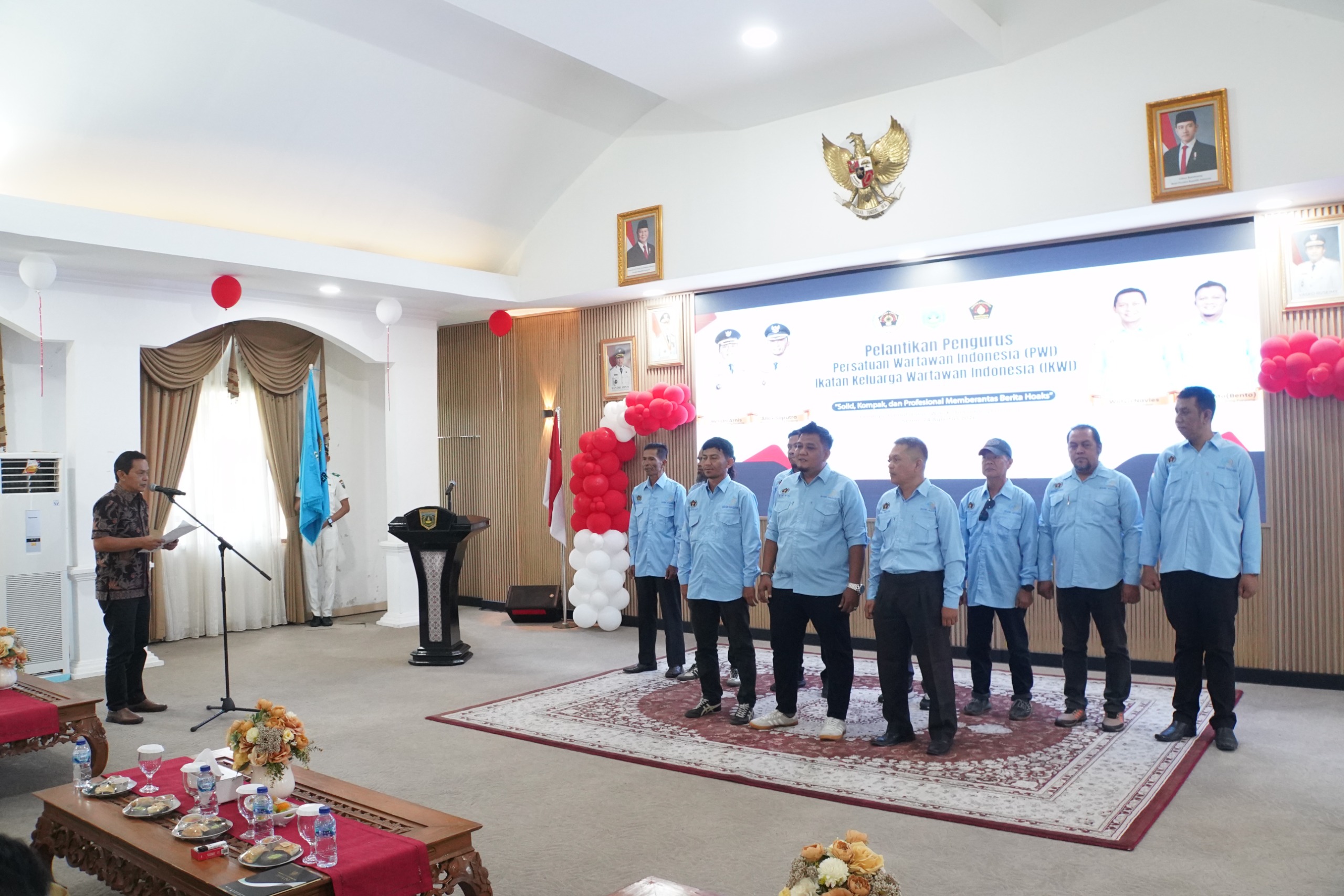 Pengurus Baru PWI Padang Panjang Dilantik, Jaga Profesionalisme dan Soliditas