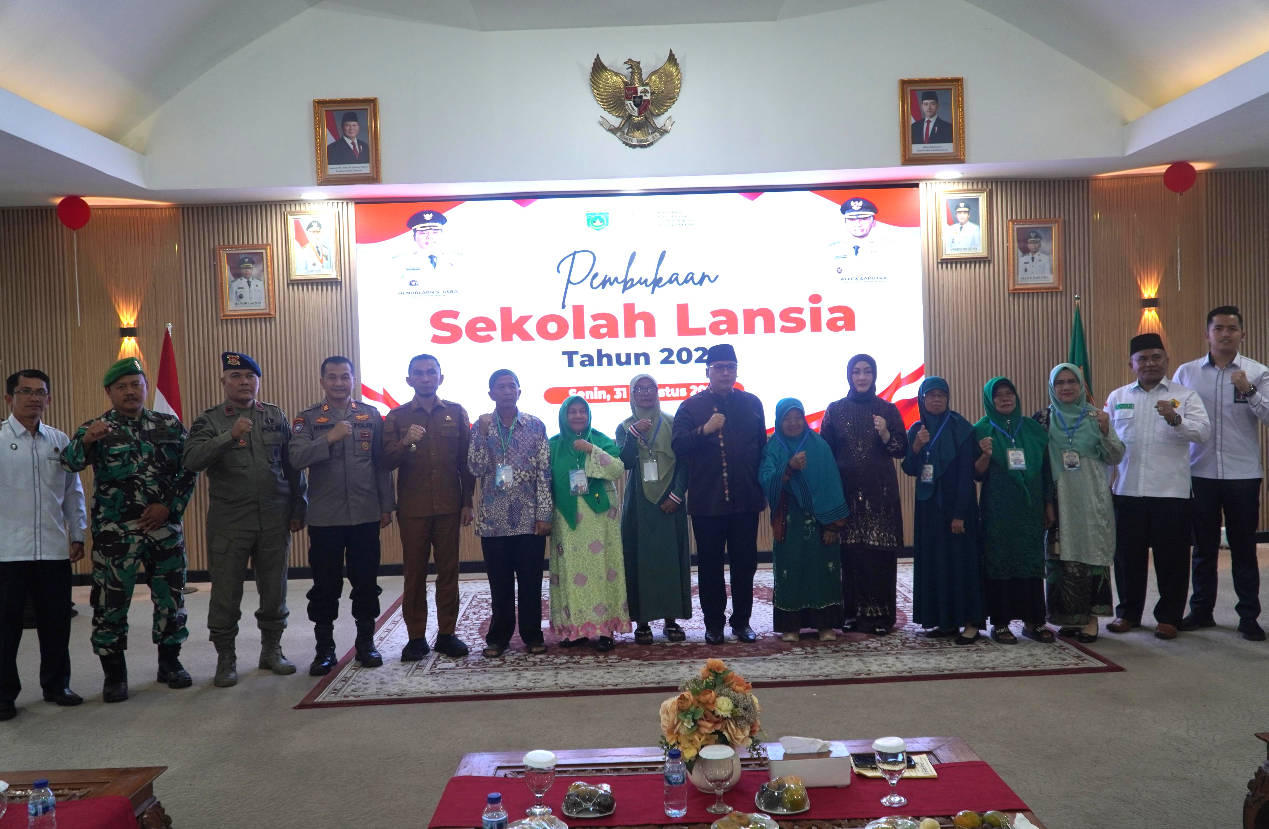 Pemko Kembali Gelar Sekolah Lansia, 80 Peserta Ikuti Pembelajaran