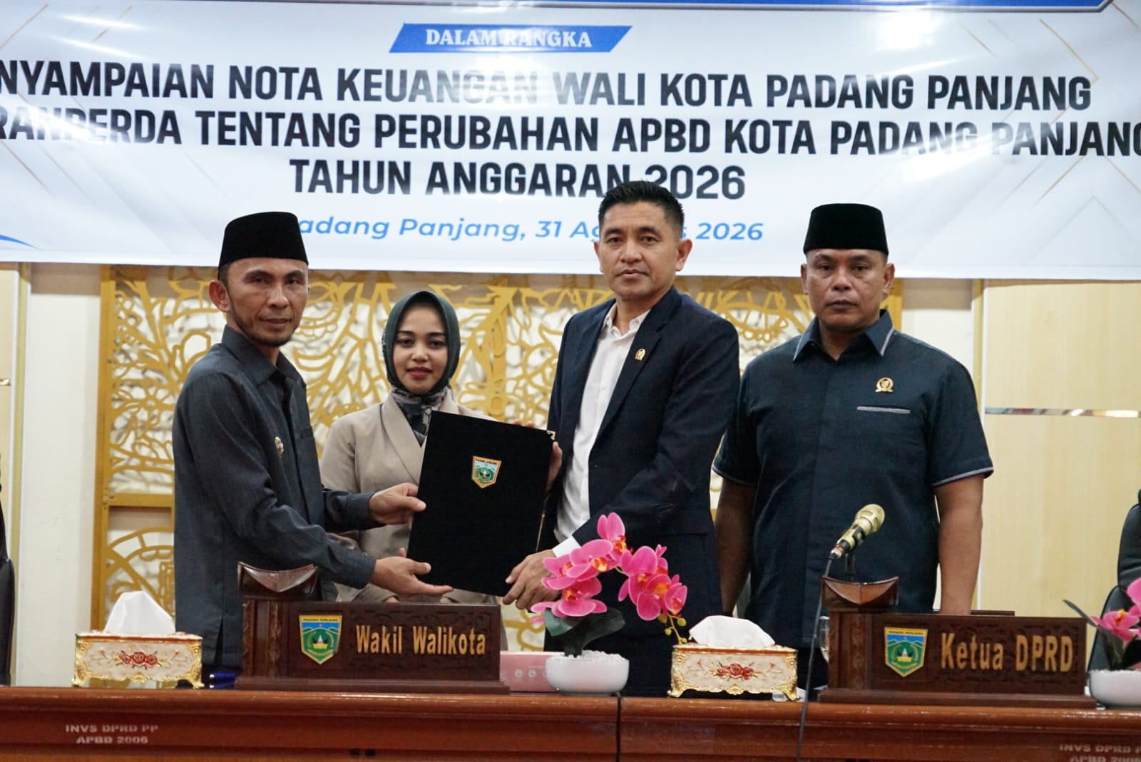 Nota Keuangan Perubahan APBD 2026, Pemko Arahkan Pembangunan SDM, Ekonomi dan Infrastruktur