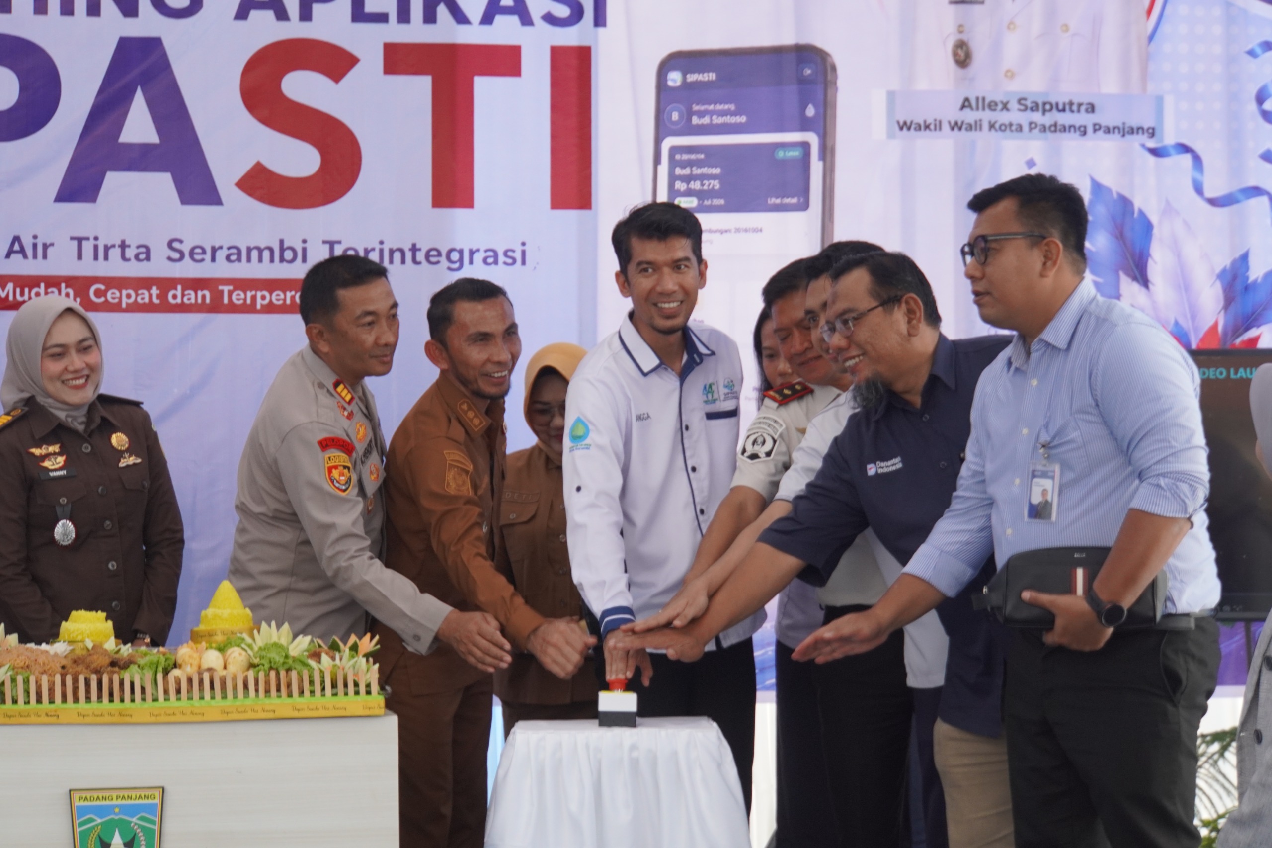Perumdam Tirta Serambi Luncurkan SIPASTI, Permudah Pelayanan Air Minum Berbasis Digital