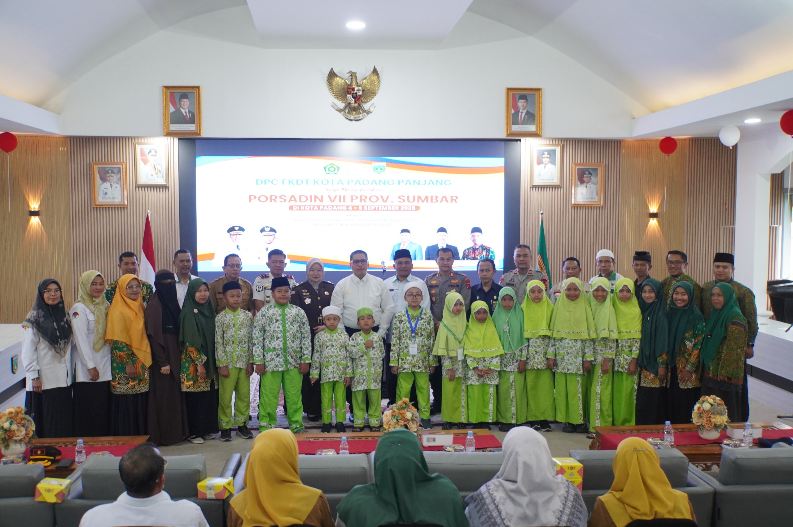 14 Santri Padang Panjang Ikuti Porsadin  VII Tingkat Provinsi