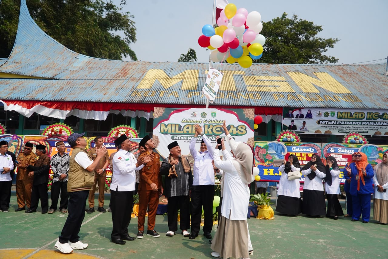 Milad ke-48 MTsN Padang Panjang, Pemko Terus Dukung Kemajuan Pendidikan