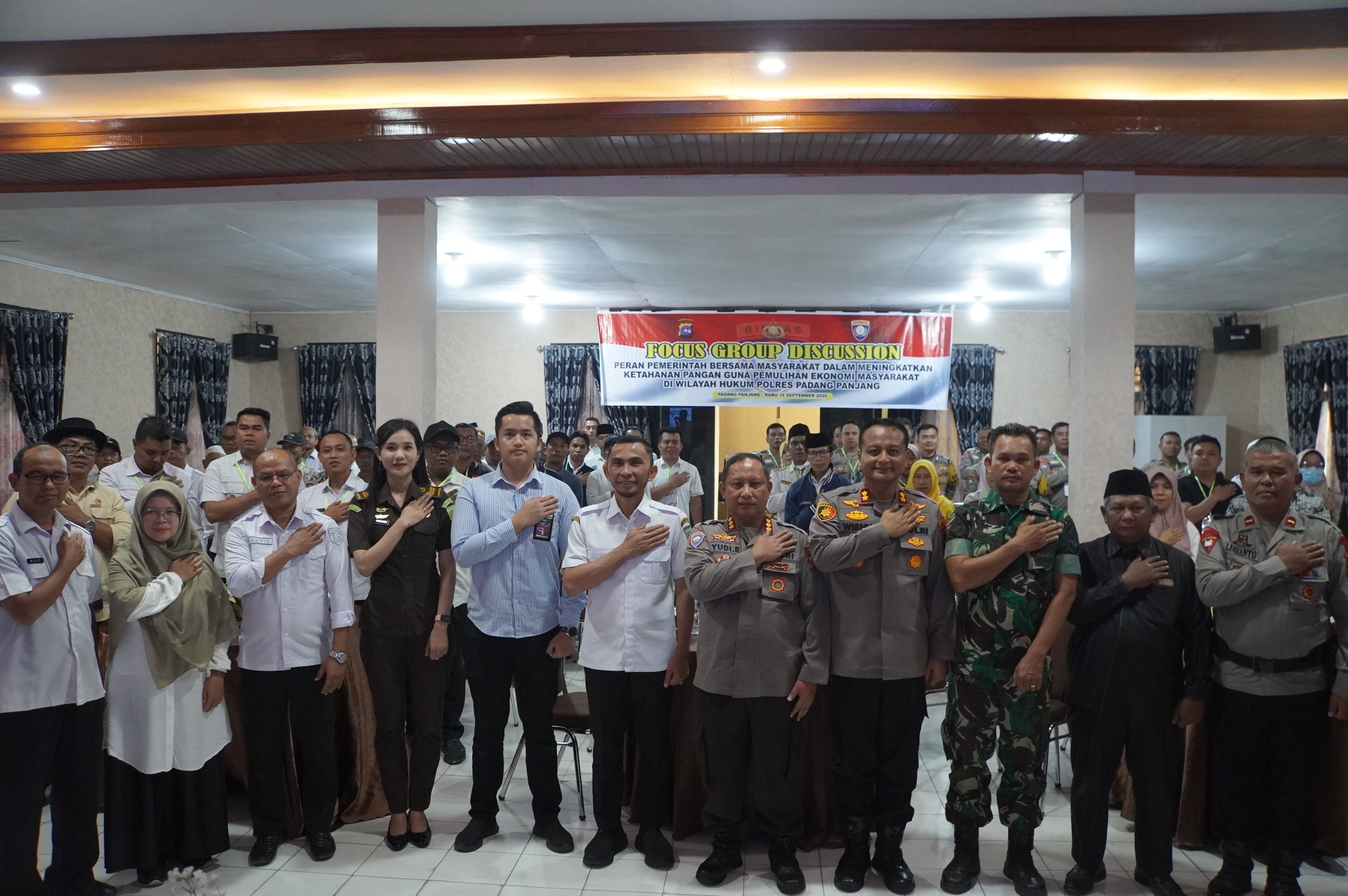 Pemko dan Polres Perkuat Sinergi Ketahanan Pangan untuk Ekonomi Masyarakat