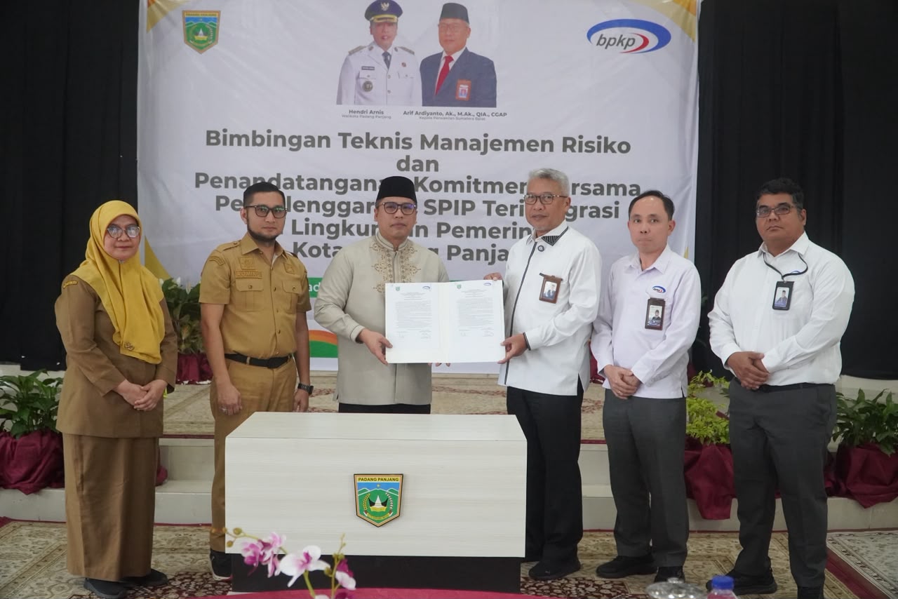 Perkuat SPIP, Wako Hendri Arnis Minta OPD Pahami Manajemen Risiko