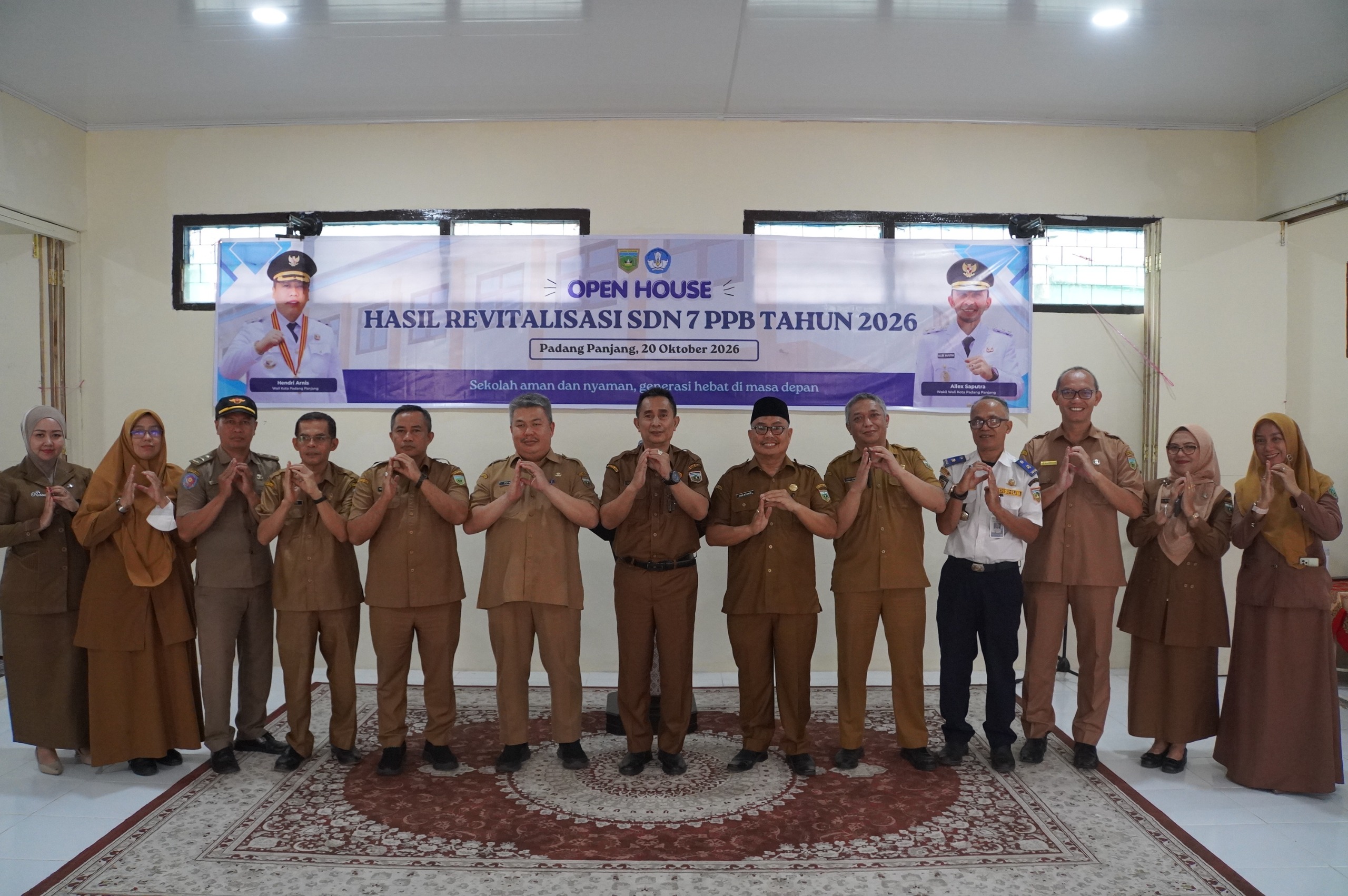 Revitalisasi SDN 07 PPB, Pemko Dorong Lingkungan Belajar yang Nyaman